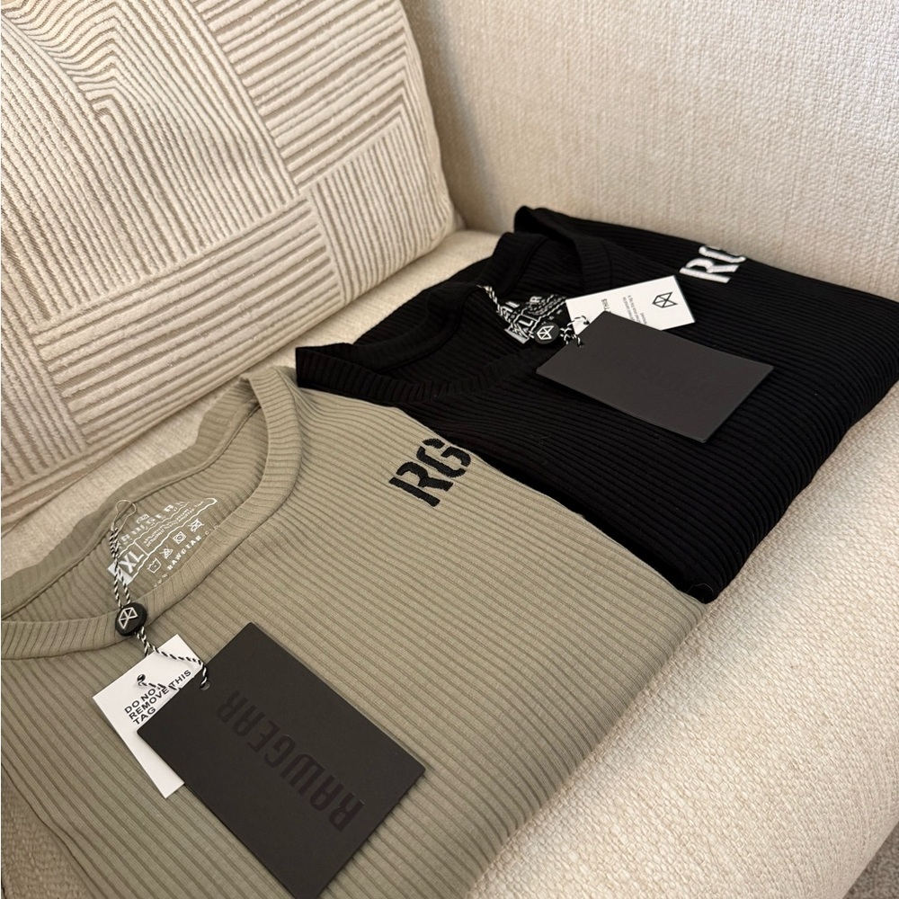 RawGear Men's Rib Knit Shirts RG437 By Bradley Martyn